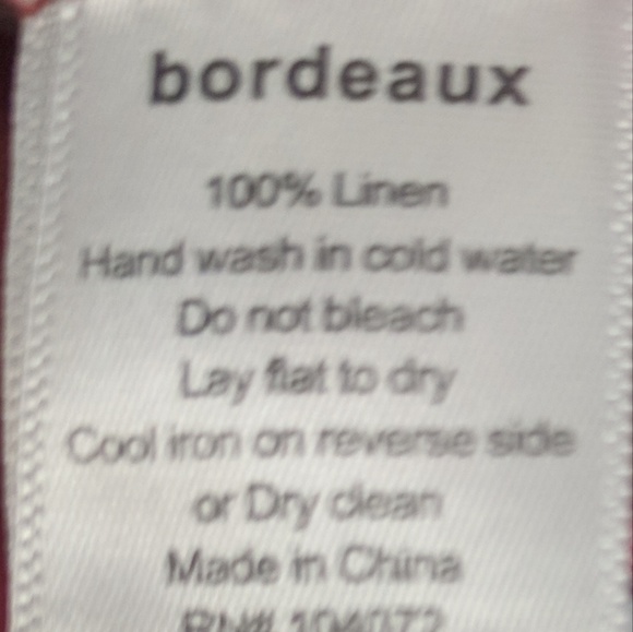 Anthropologie Bordeaux Short Sleeve Top - Picture 5 of 5